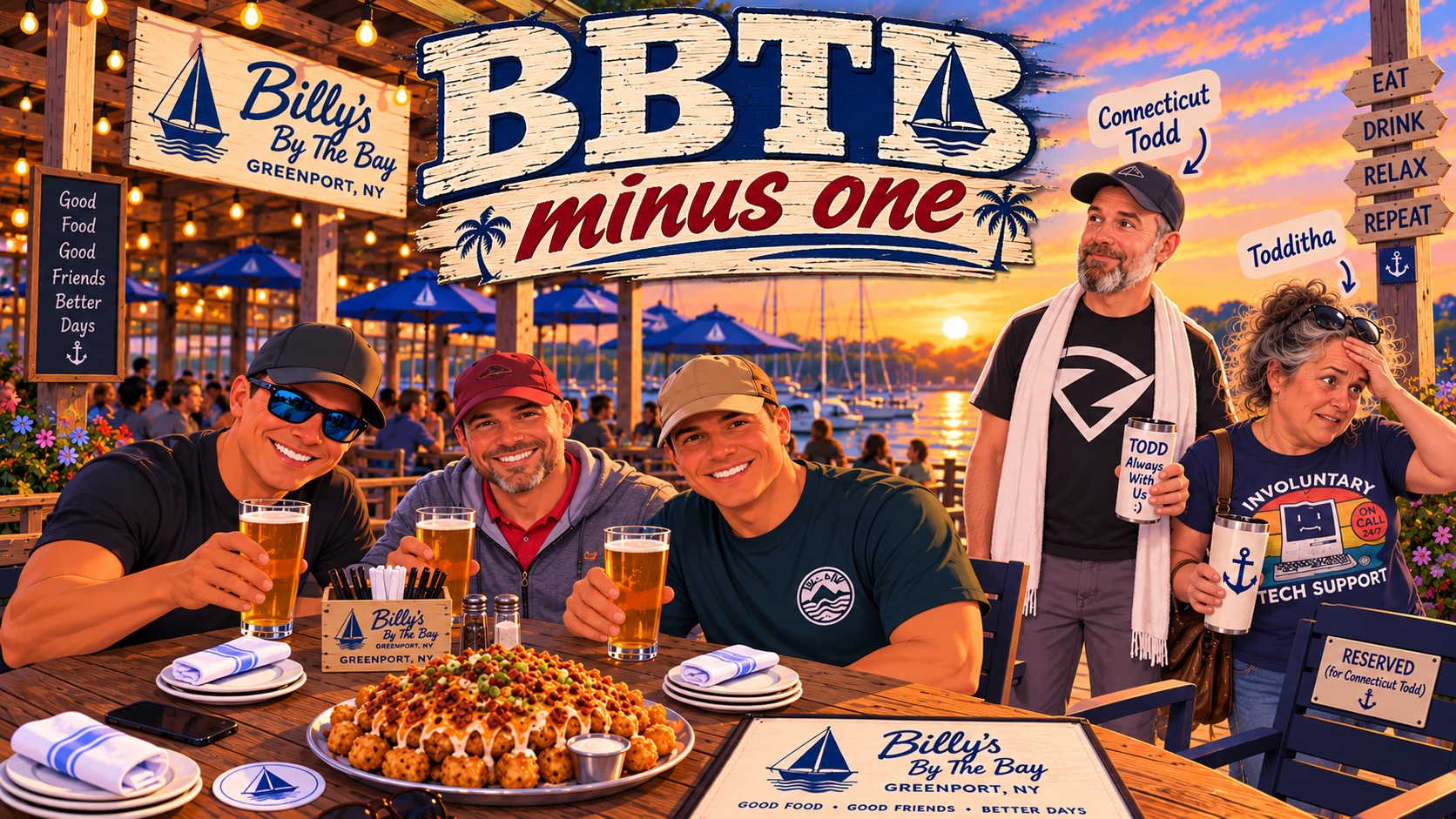 Billy's By The Bay - Minus One!