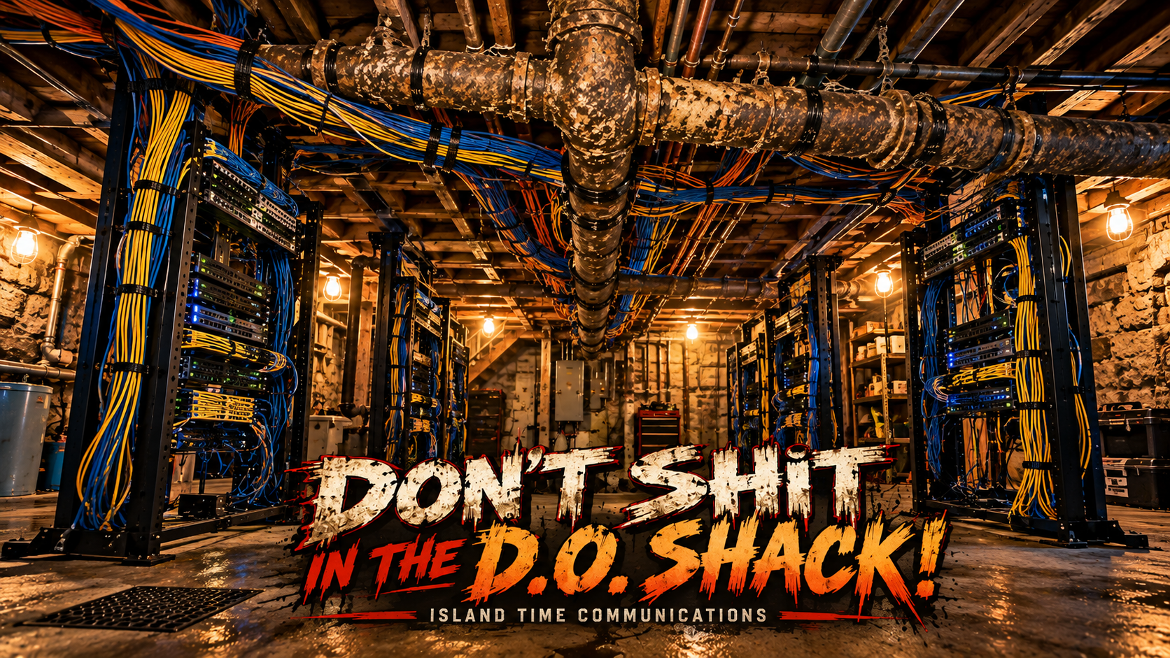 Don't Shit In The D.O. Shack!