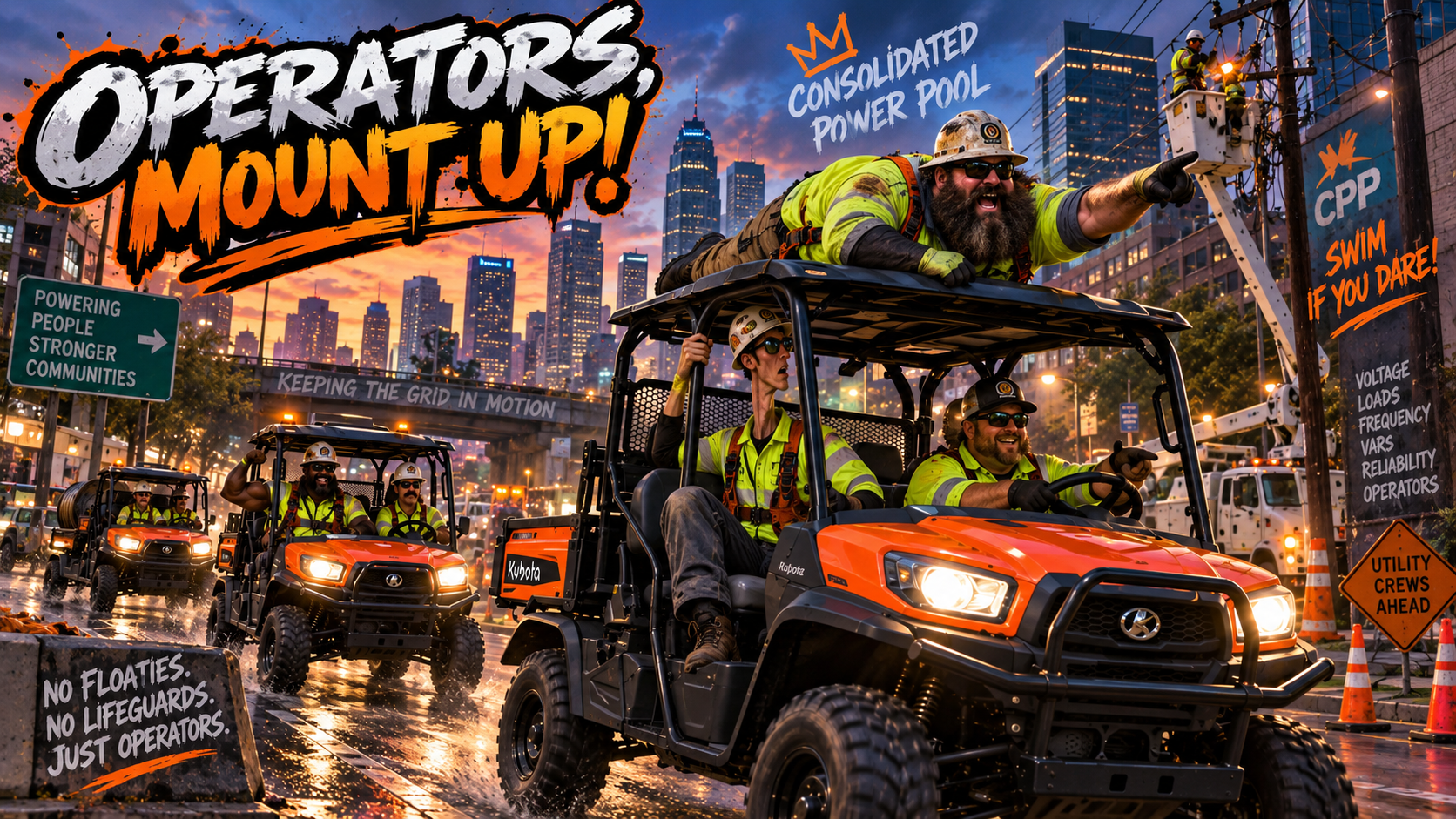 Operators, Mount Up!